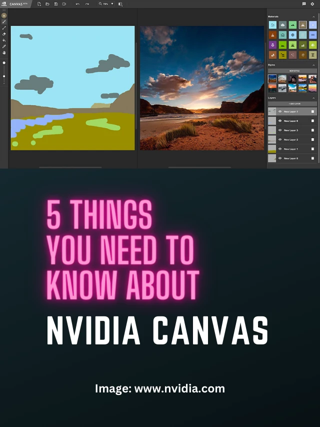 5 Things You Need to Know About Nvidia Canvas